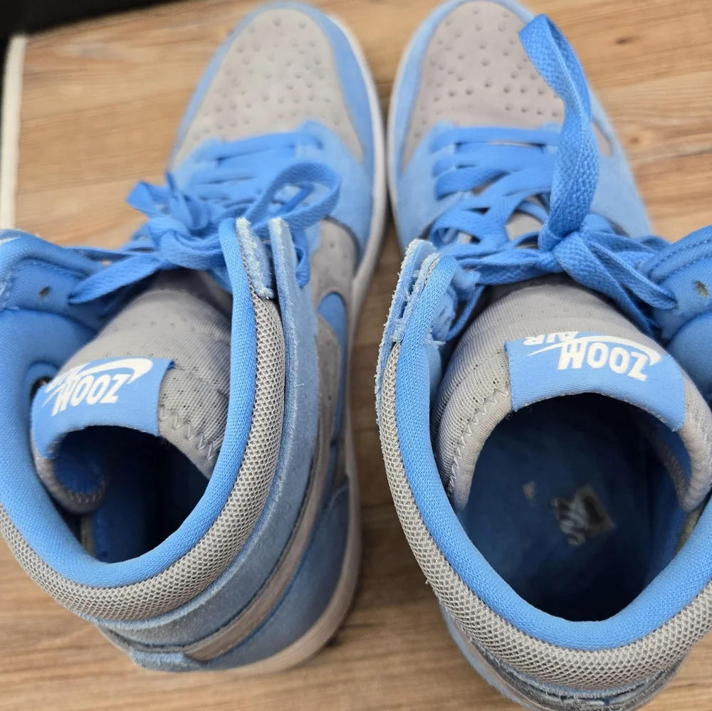 Nike Air Jordan High Top Sneakers - Blue and Gray - Picture 5 of 5